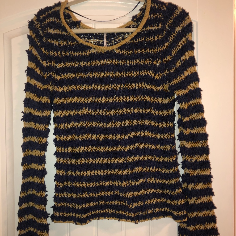 Free People striped sweater